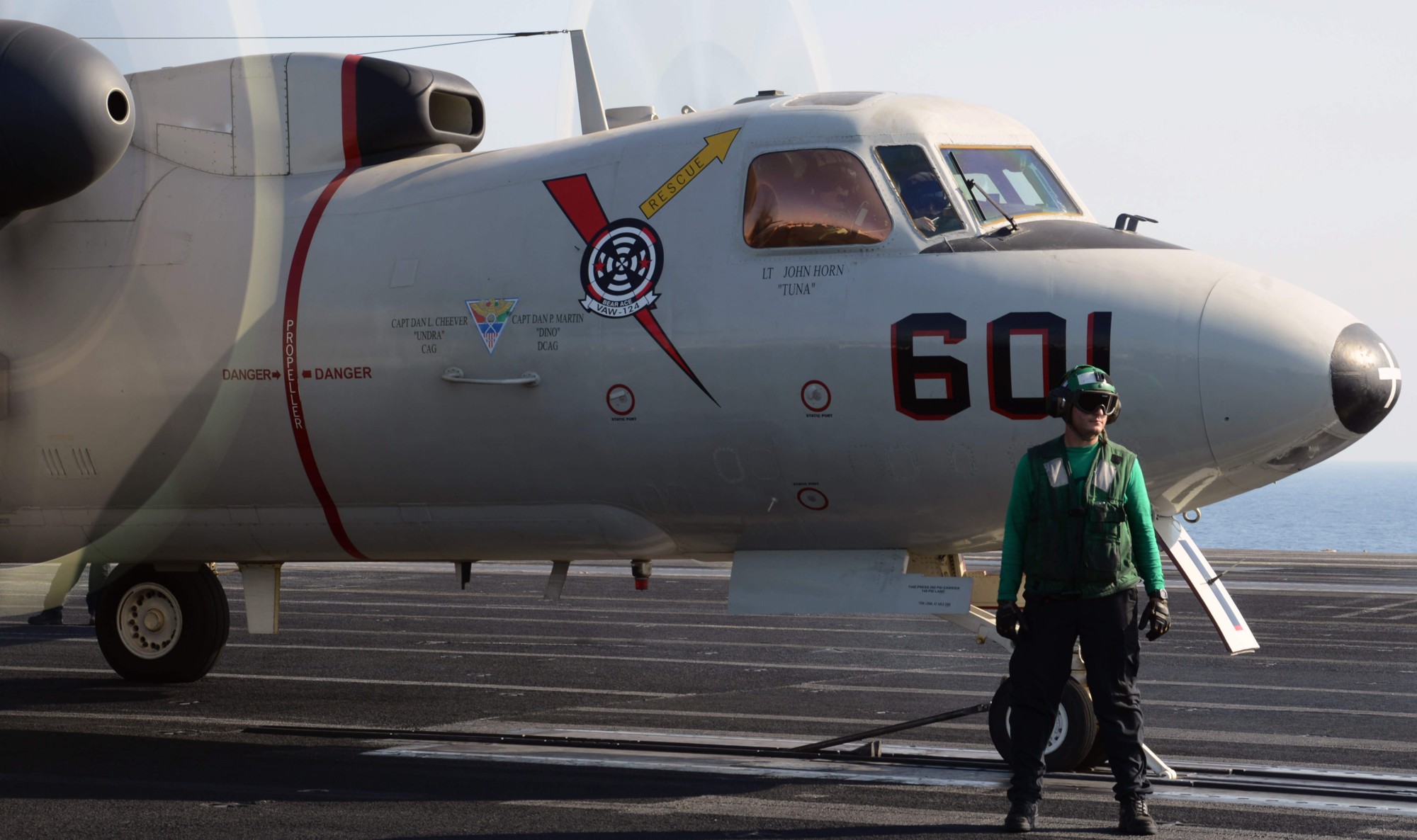 vaw-124 bear aces airborne command control squadron e-2c hawkeye cvn-77 uss george h. w. bush 56