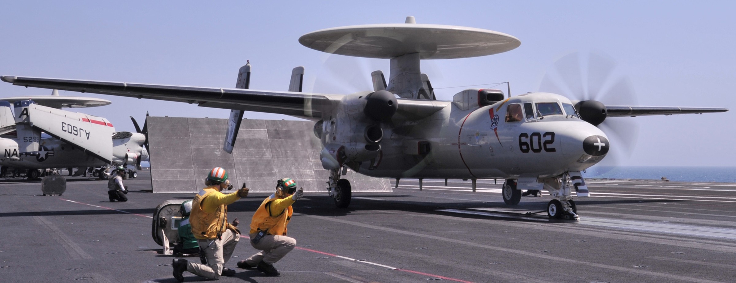 vaw-124 bear aces airborne command control squadron e-2c hawkeye cvn-77 uss george h. w. bush 68