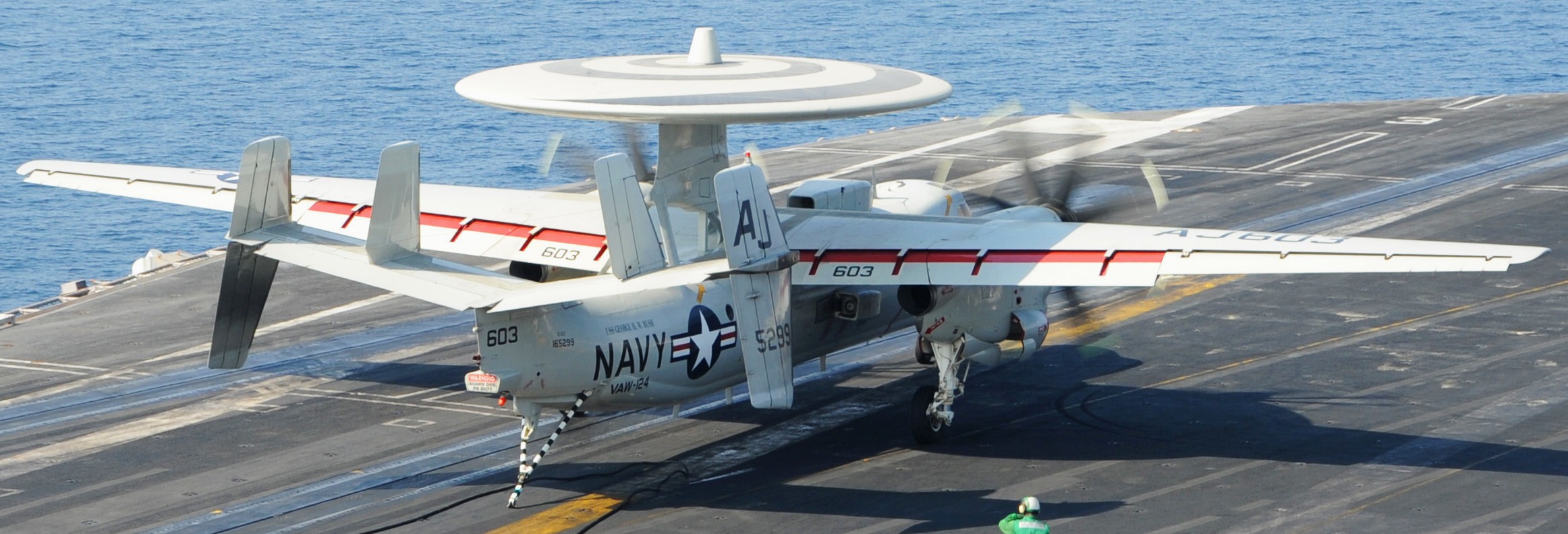 vaw-124 bear aces airborne command control squadron e-2c hawkeye cvn-77 uss george h. w. bush 76