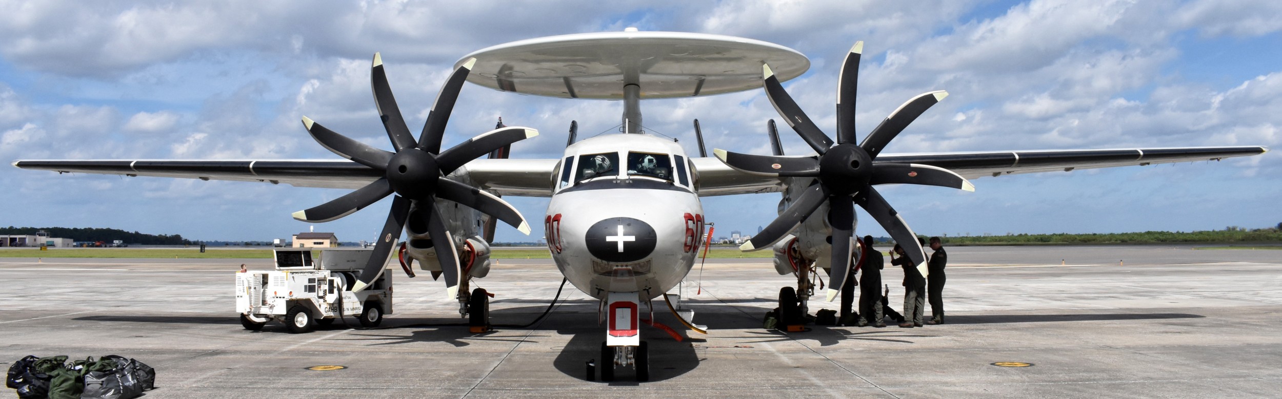 vaw-124 bear aces airborne command control squadron e-2c hawkeye nas jacksonville florida 96