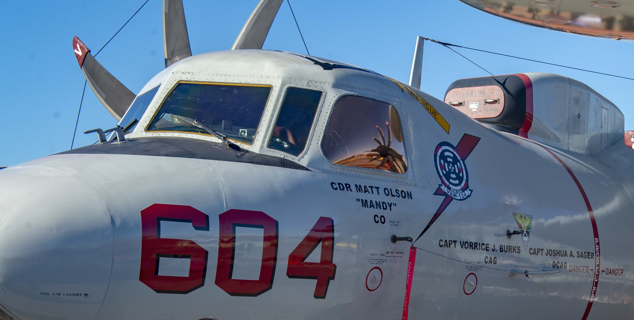 vaw-124 bear aces airborne command control squadron e-2c hawkeye naval station norfolk virginia 98