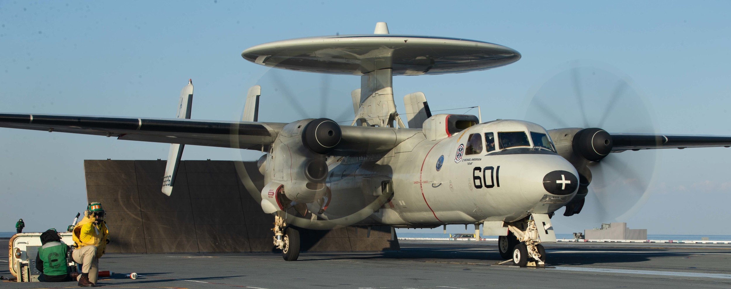 vaw-124 bear aces airborne command control squadron e-2c hawkeye cvn-78 uss gerald r. ford 2021 105