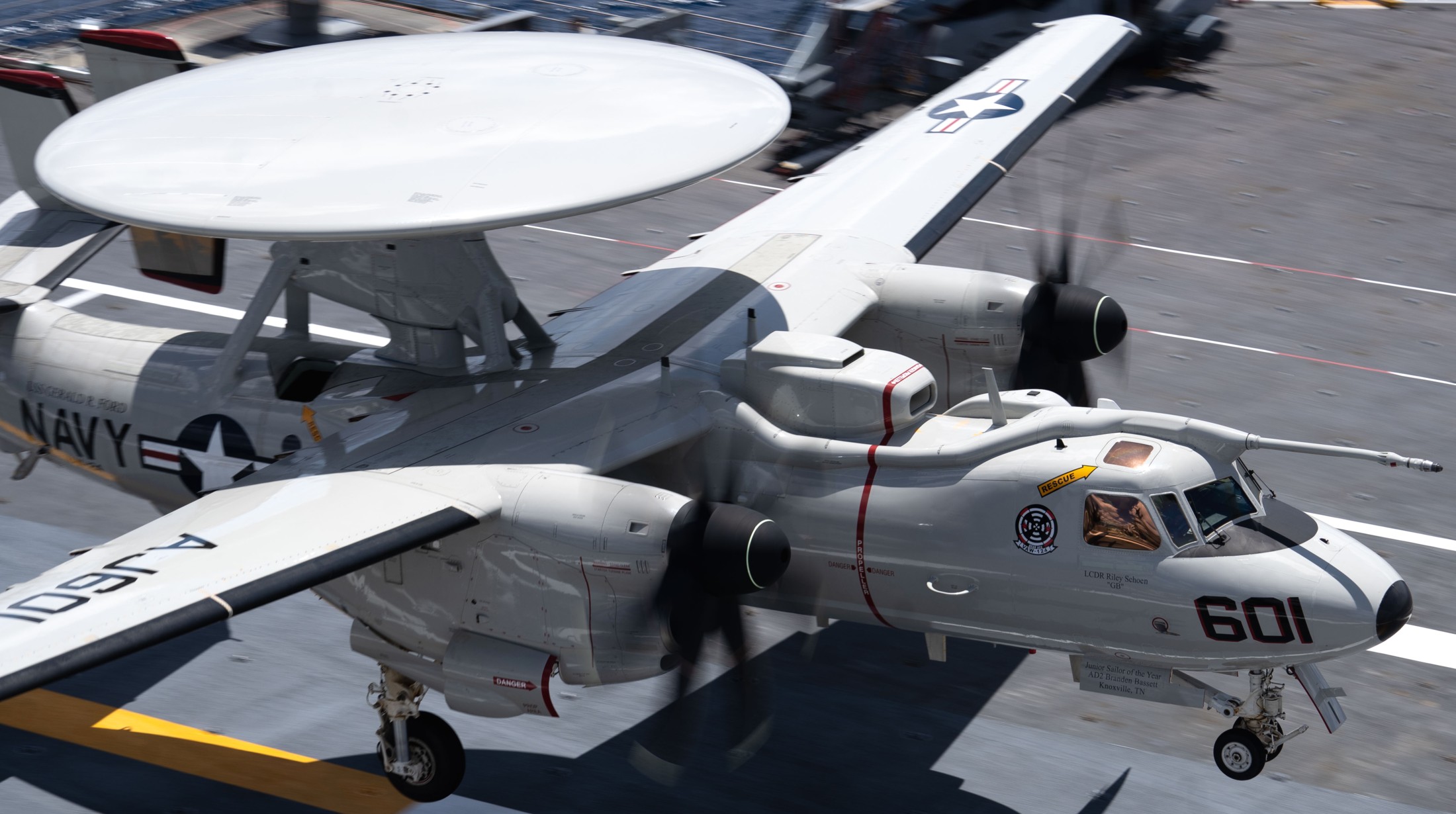 vaw-124 bear aces airborne command control squadron e-2d advanced hawkeye cvw-8 naval station norfolk virginia 112x