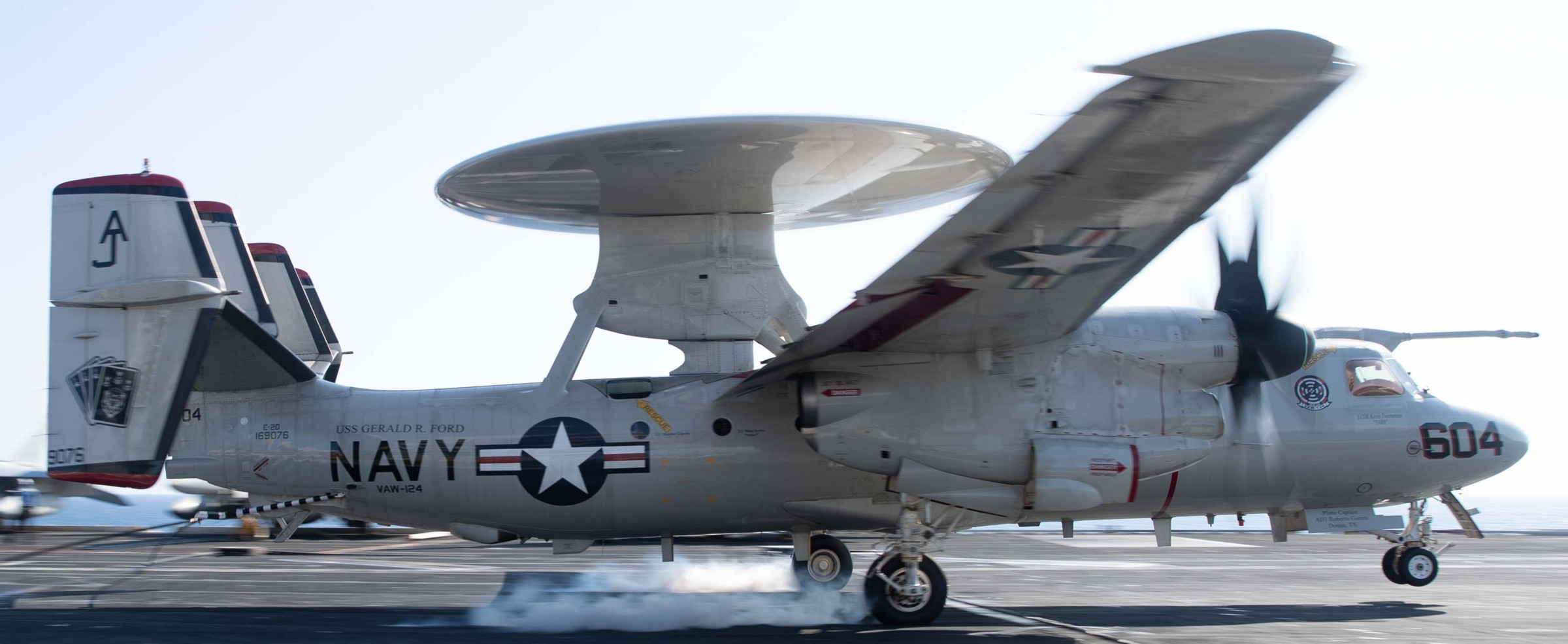 vaw-124 bear aces airborne command control squadron e-2d advanced hawkeye cvn-78 uss gerald r. ford 117