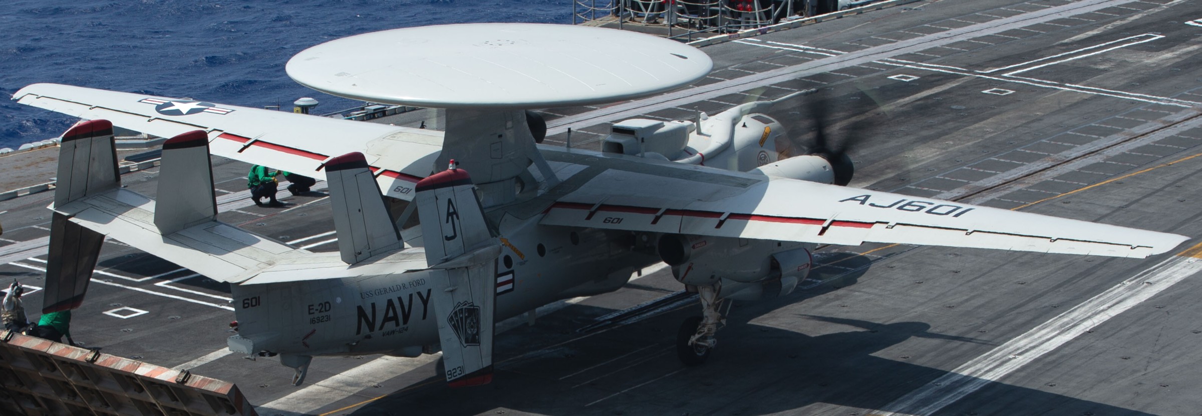 vaw-124 bear aces airborne command control squadron e-2d advanced hawkeye cvn-78 uss gerald r. ford 119