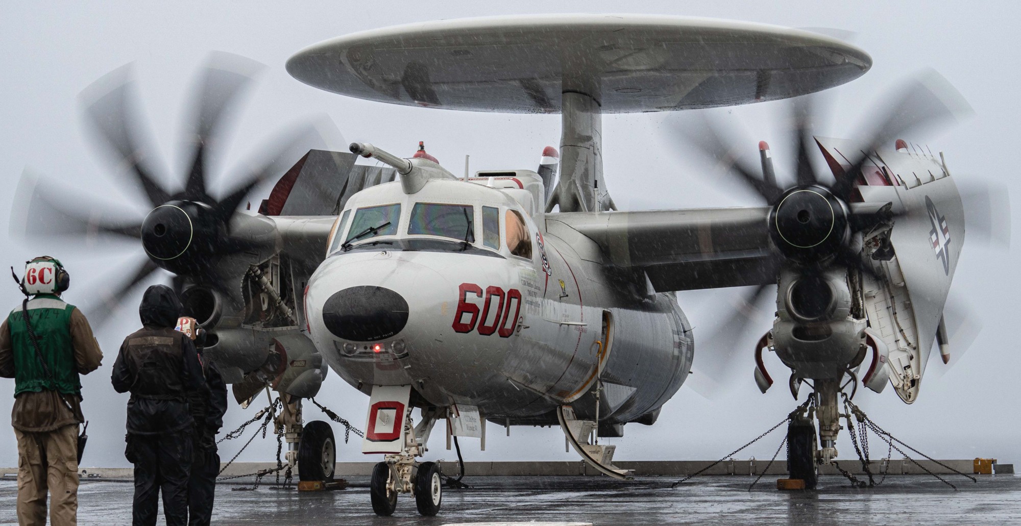 vaw-124 bear aces airborne command control squadron e-2d advanced hawkeye cvn-78 uss gerald r. ford 122