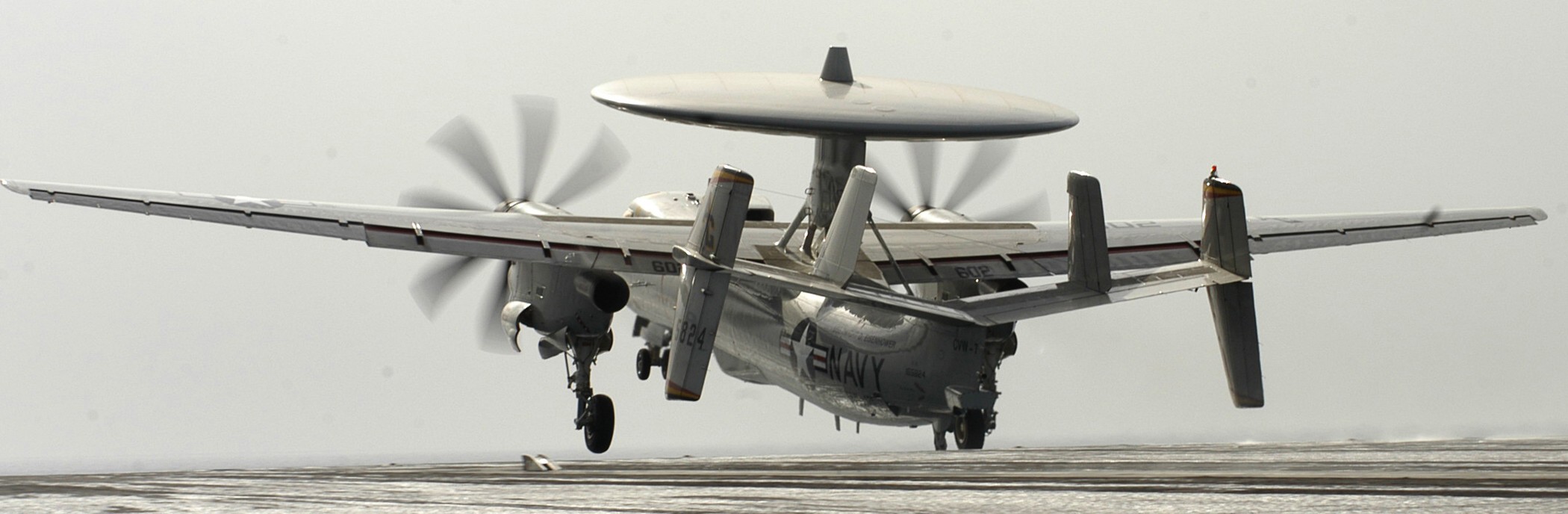 vaw-125 tigertails carrier airborne early warning squadron e-2c hawkeye cvw-7 cvn-69 uss dwight d. eisenhower 38