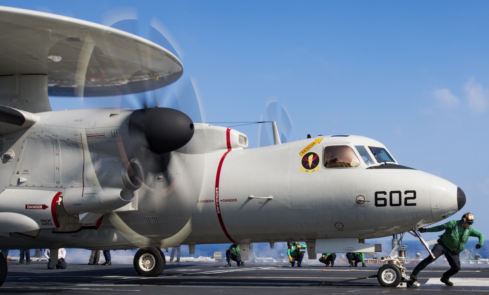 vaw-125 tigertails carrier airborne early warning squadron e-2d advanced hawkeye cvn-70 uss carl vinson 2017 59