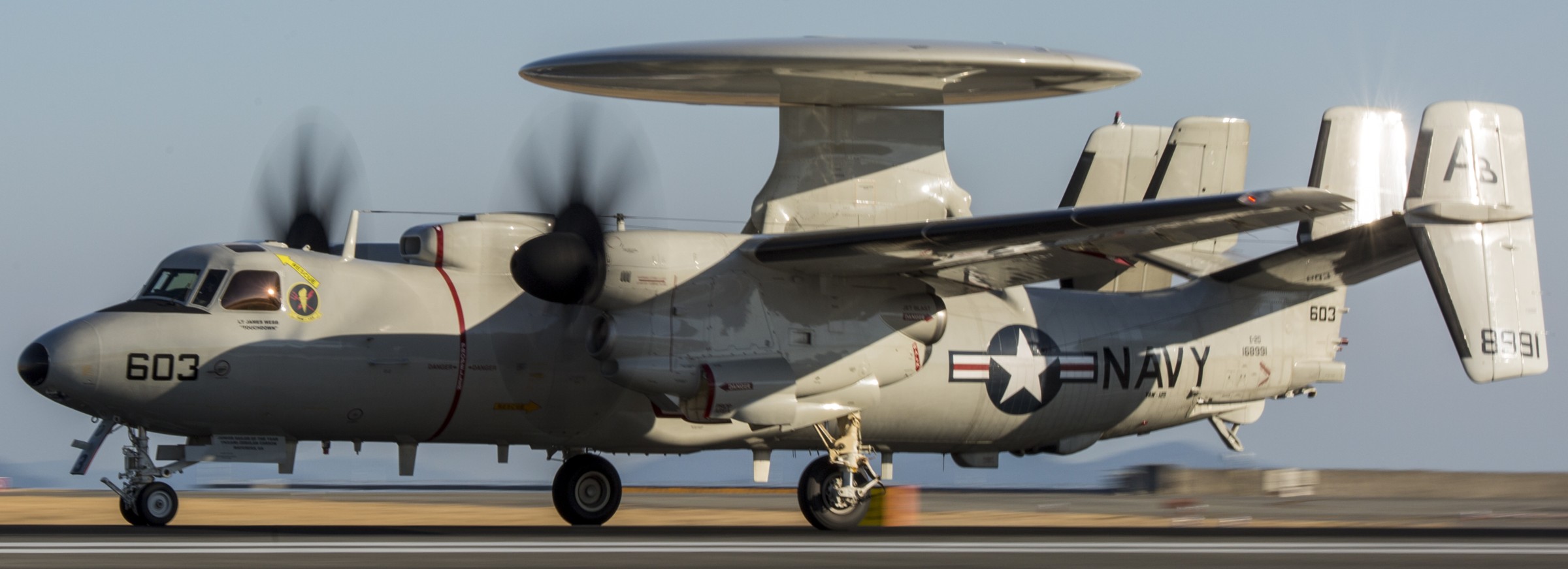 vaw-125 tigertails carrier airborne early warning squadron e-2d advanced hawkeye mcas iwakuni japan 65