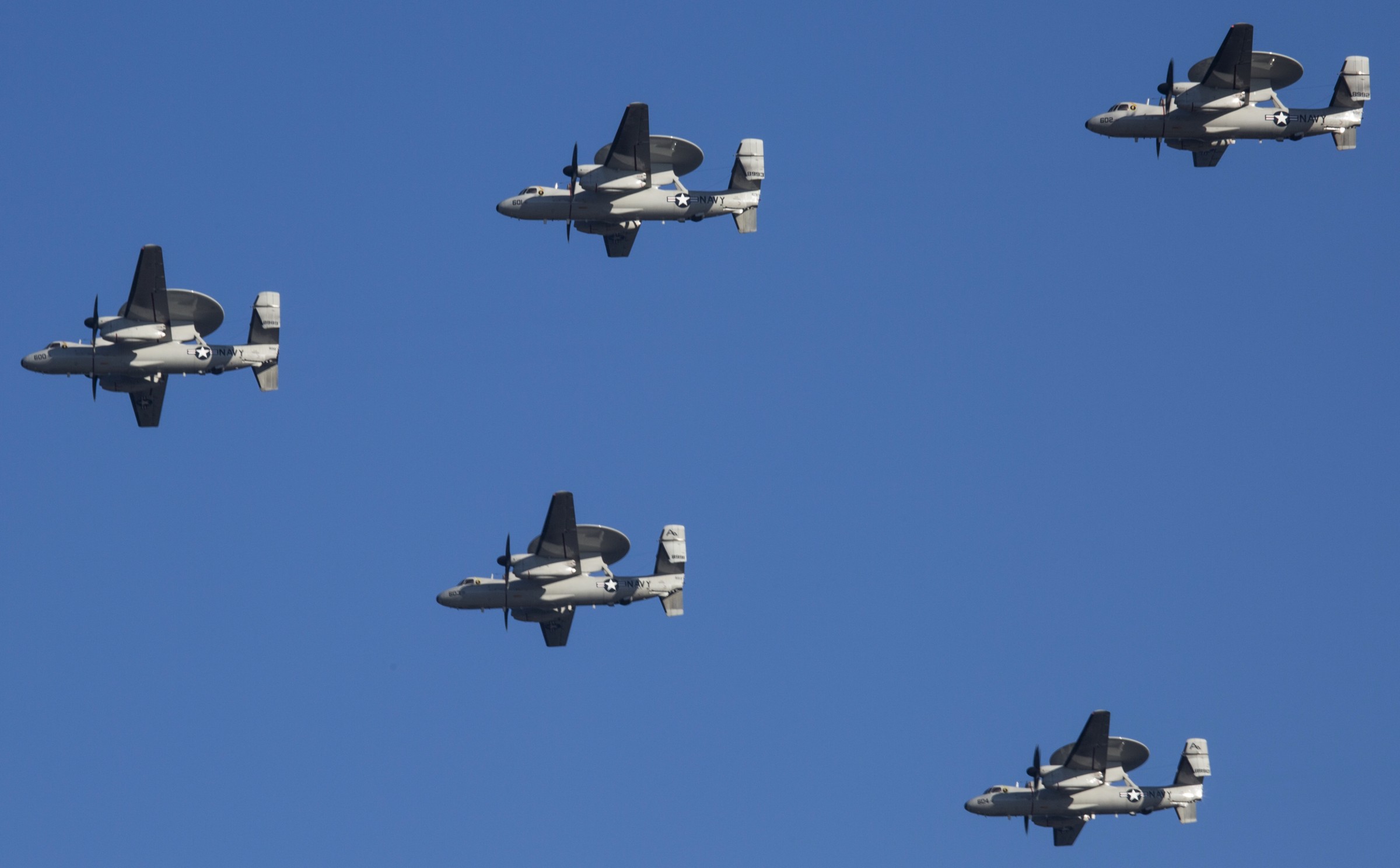 vaw-125 tigertails carrier airborne early warning squadron e-2d advanced hawkeye arriving mcas iwakuni japan 72