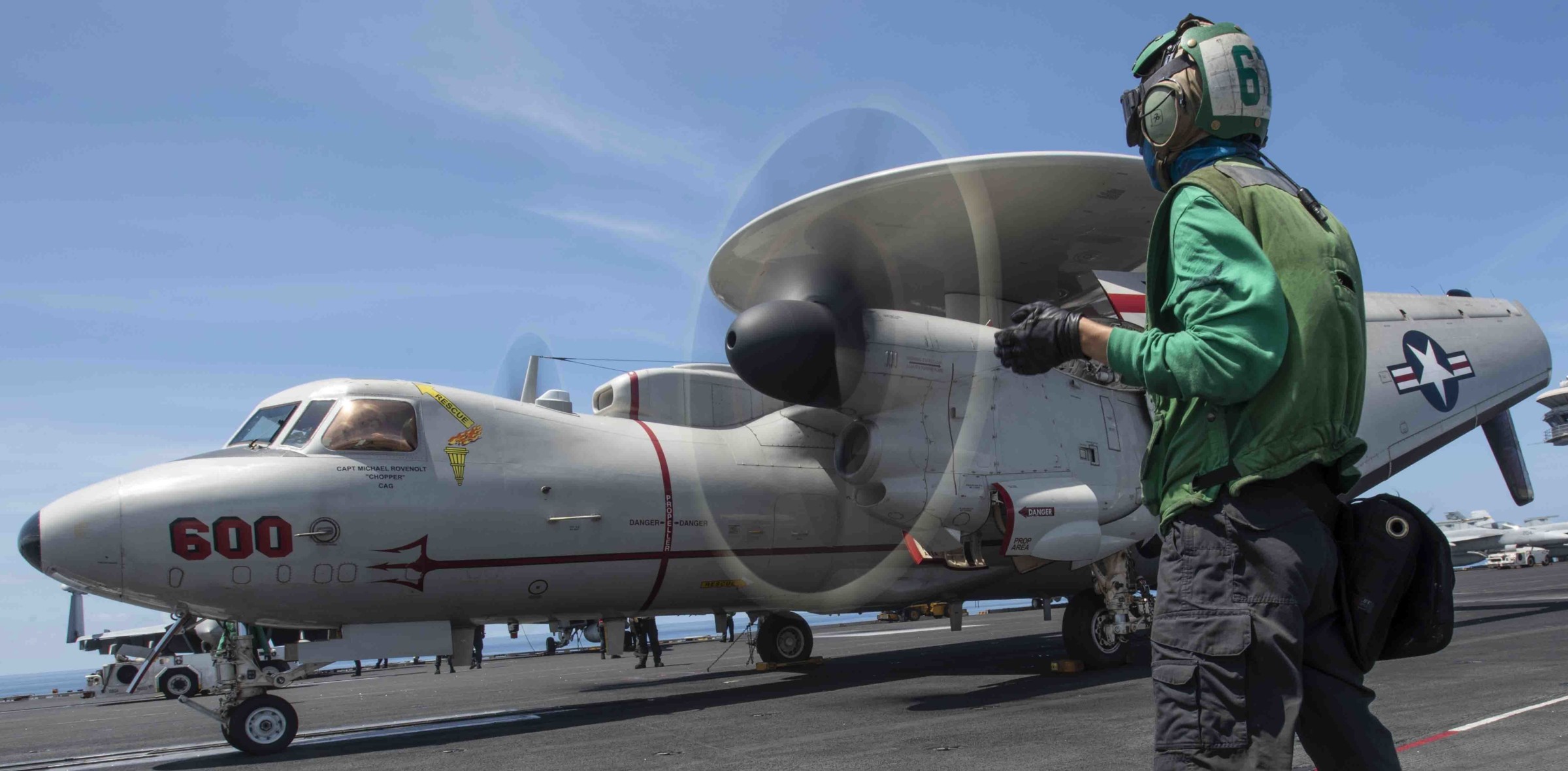 vaw-125 tigertails airborne command control squadron e-2d advanced hawkeye cvw-5 cvn-76 uss ronald reagan 92