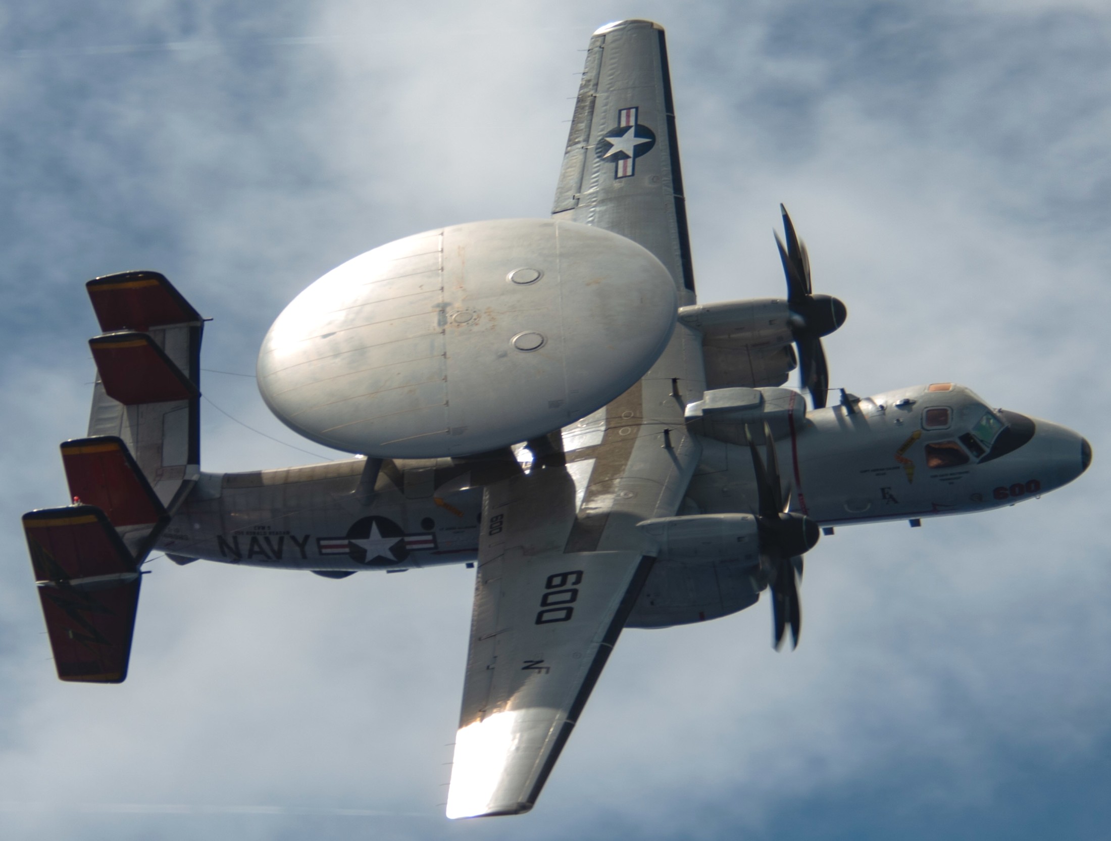 vaw-125 tigertails airborne command control squadron e-2d advanced hawkeye cvw-5 cvn-76 uss ronald reagan 94