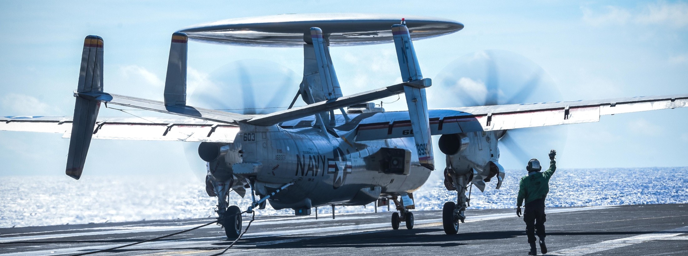 vaw-125 tigertails airborne command control squadron e-2d advanced hawkeye cvw-5 cvn-76 uss ronald reagan 99