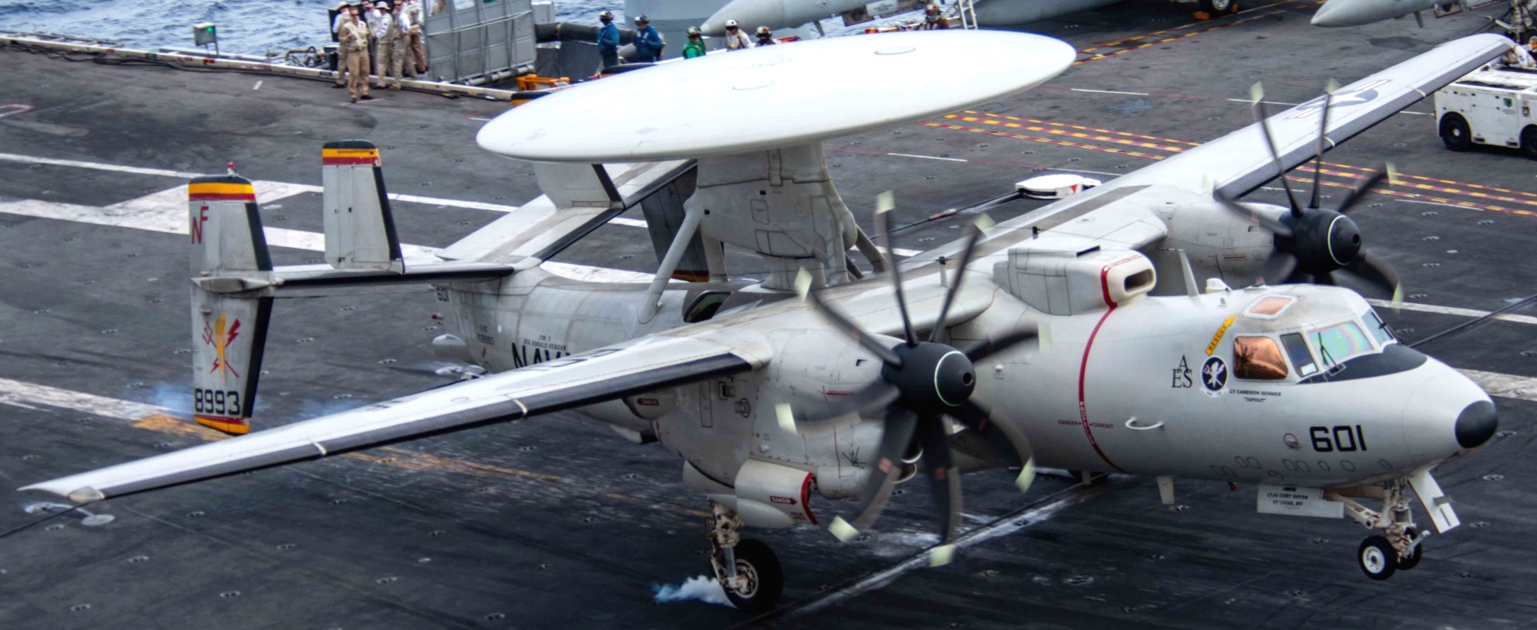 vaw-125 tigertails airborne command control squadron e-2d advanced hawkeye cvw-5 cvn-76 uss ronald reagan 2021 103