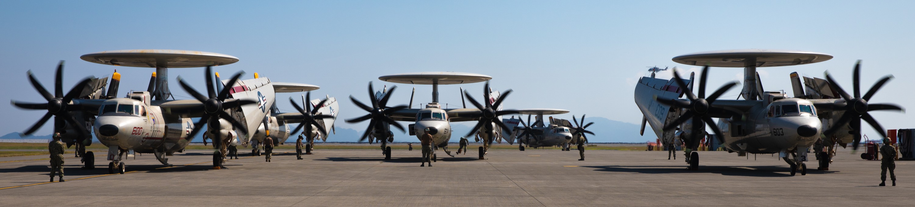 vaw-125 tigertails airborne command control squadron e-2d advanced hawkeye mcas iwakuni japan 107