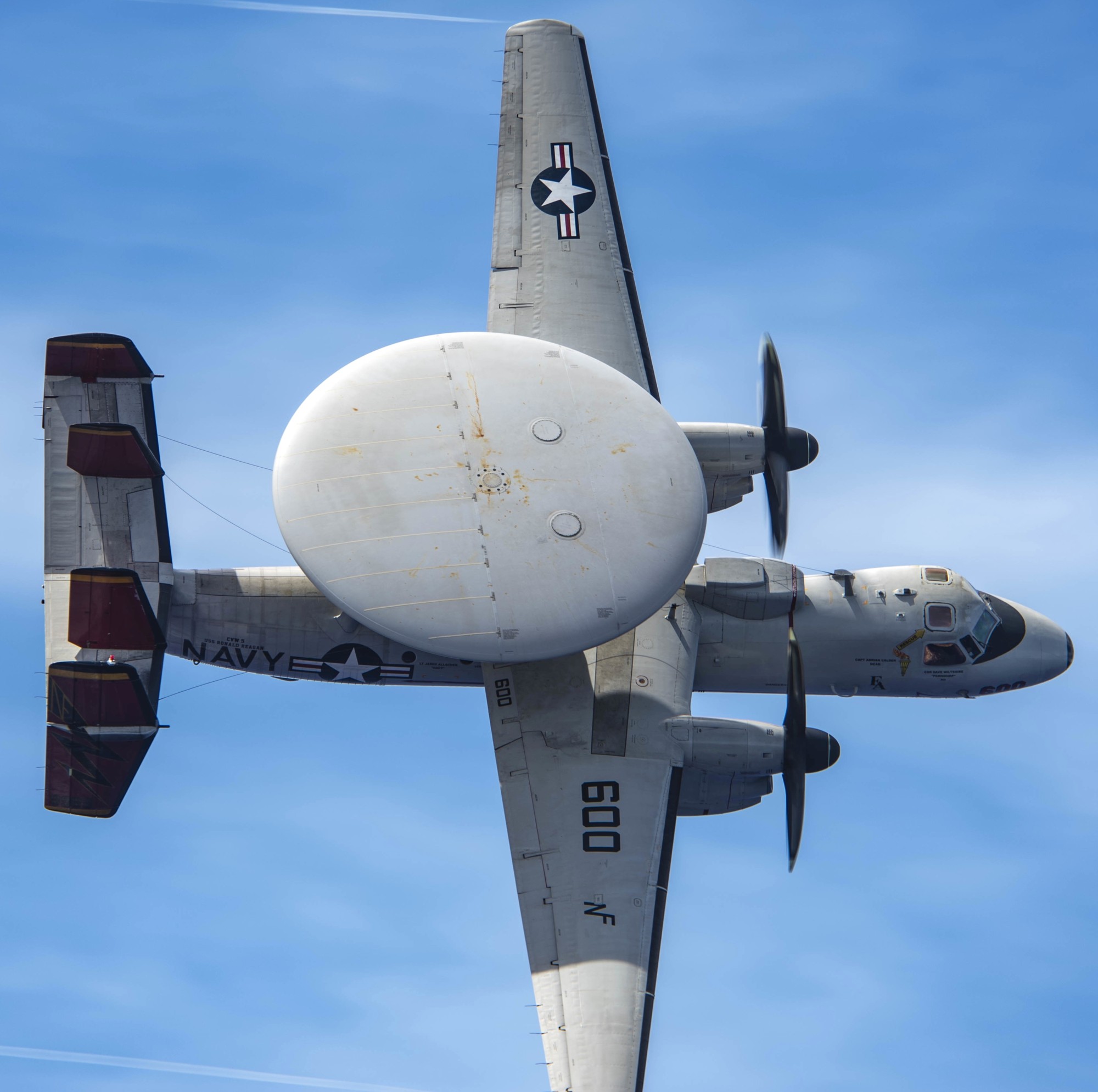 vaw-125 tigertails airborne command control squadron e-2d advanced hawkeye cvw-5 cvn-76 uss ronald reagan 111