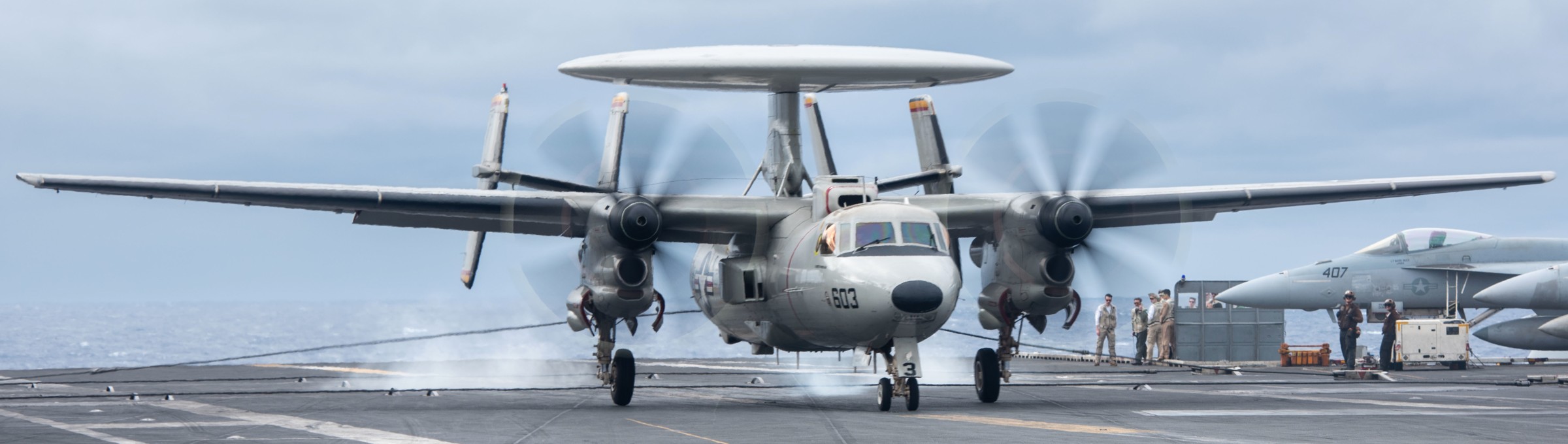 vaw-125 tigertails airborne command control squadron e-2d advanced hawkeye cvw-5 cvn-76 uss ronald reagan 124