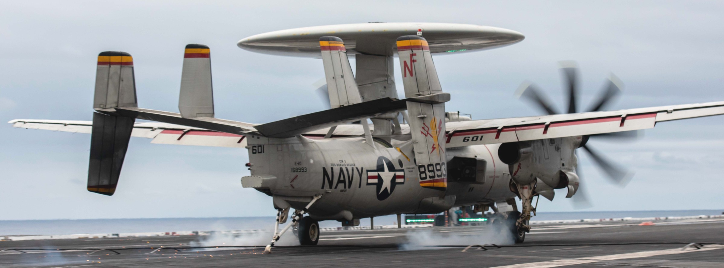 vaw-125 tigertails airborne command control squadron e-2d advanced hawkeye cvw-5 cvn-76 uss ronald reagan 126