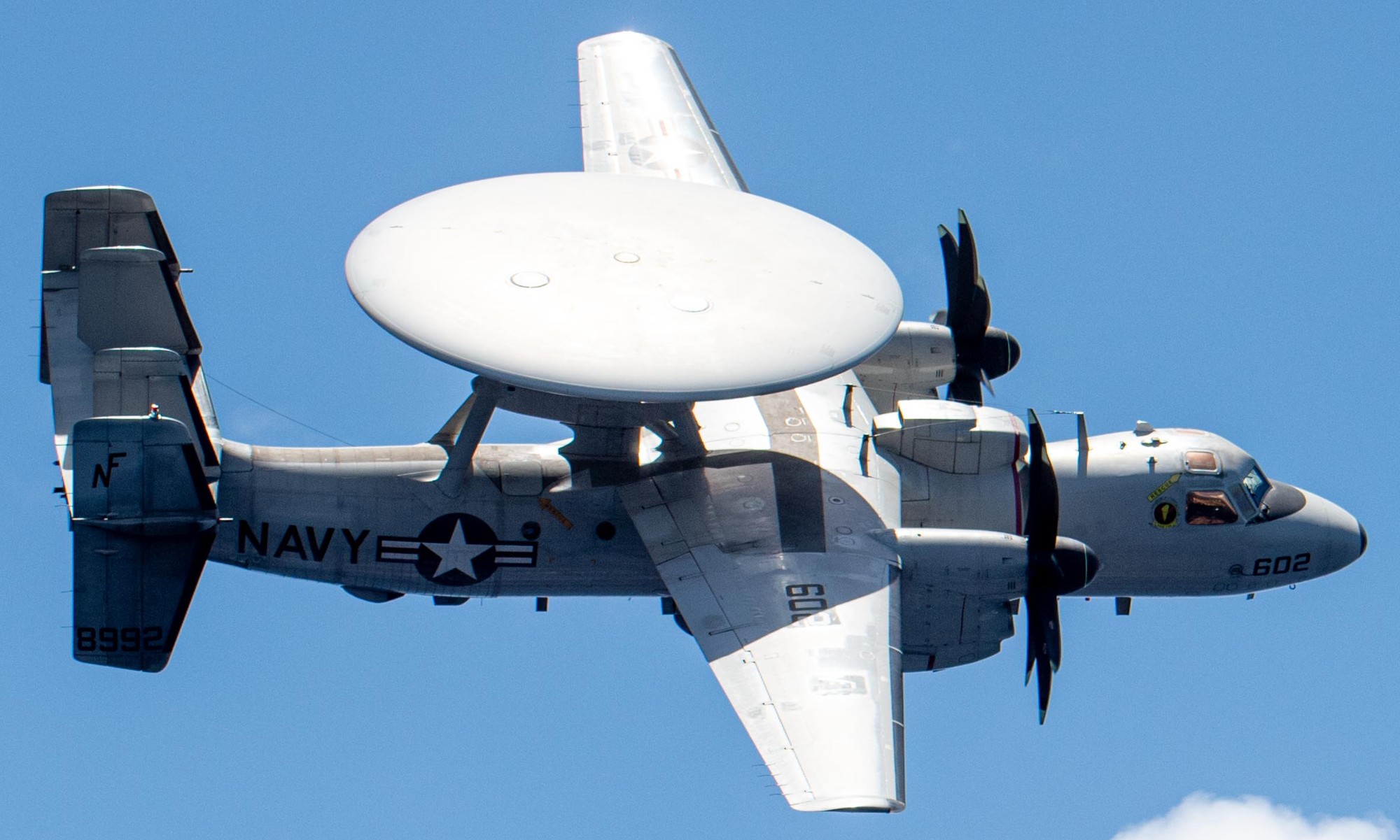 vaw-125 tigertails airborne command control squadron e-2d advanced hawkeye cvw-5 cvn-76 uss ronald reagan 131