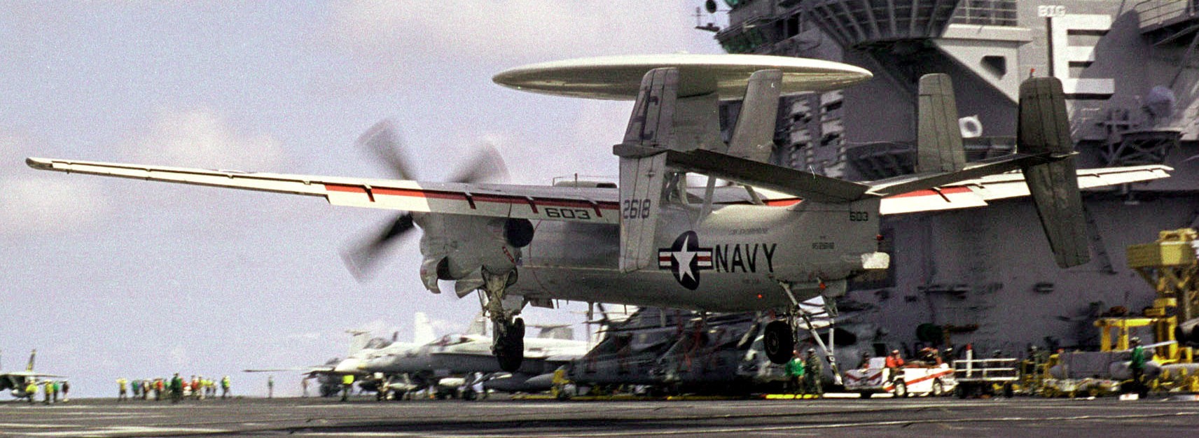 vaw-126 seahawks carrier airborne early warning squadron e-2c hawkeye cvw-3 cvn-65 uss enterprise 1998 18