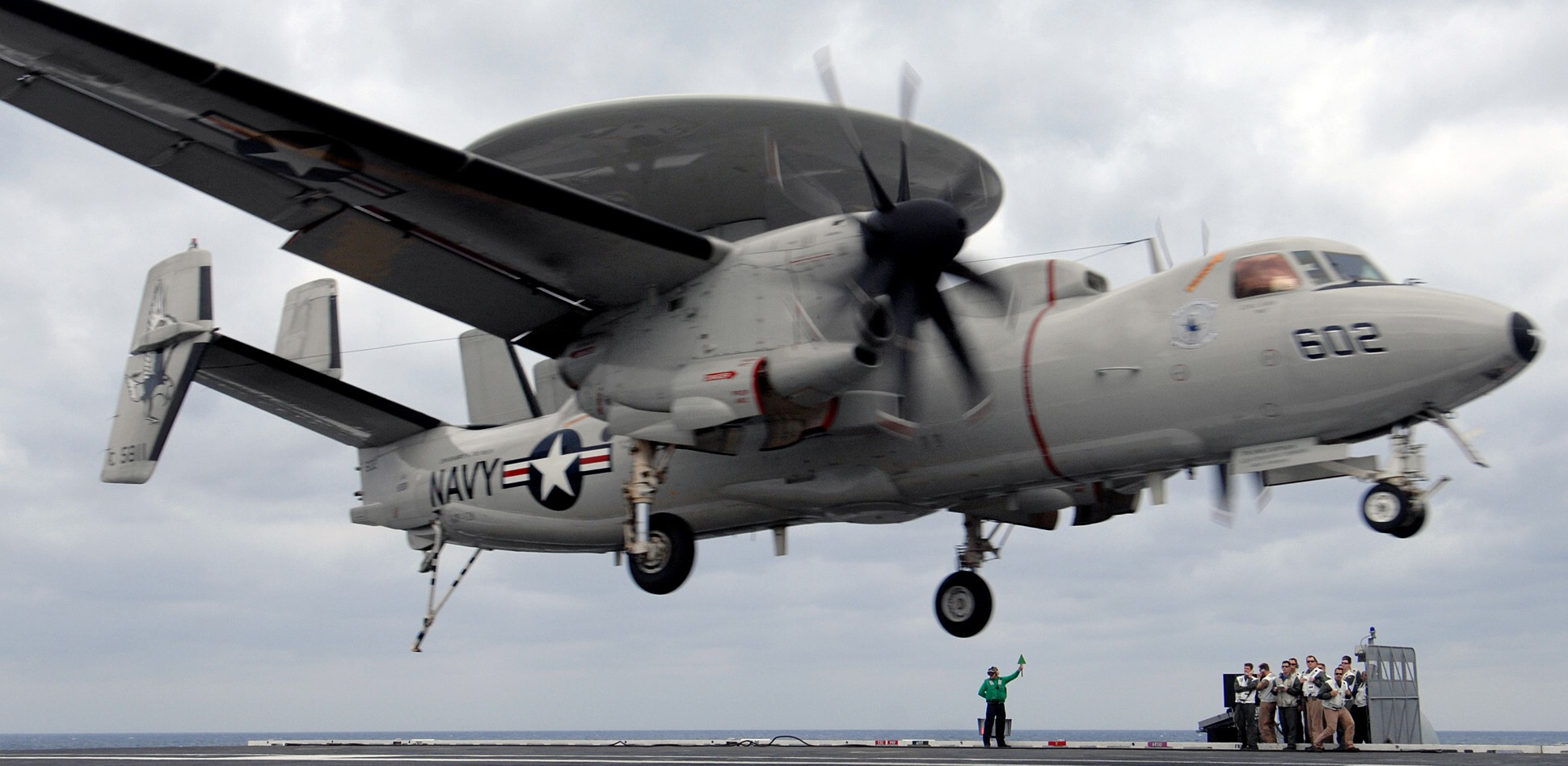 vaw-126 seahawks carrier airborne early warning squadron e-2c hawkeye cvw-3 cvn-75 uss harry s. truman 40