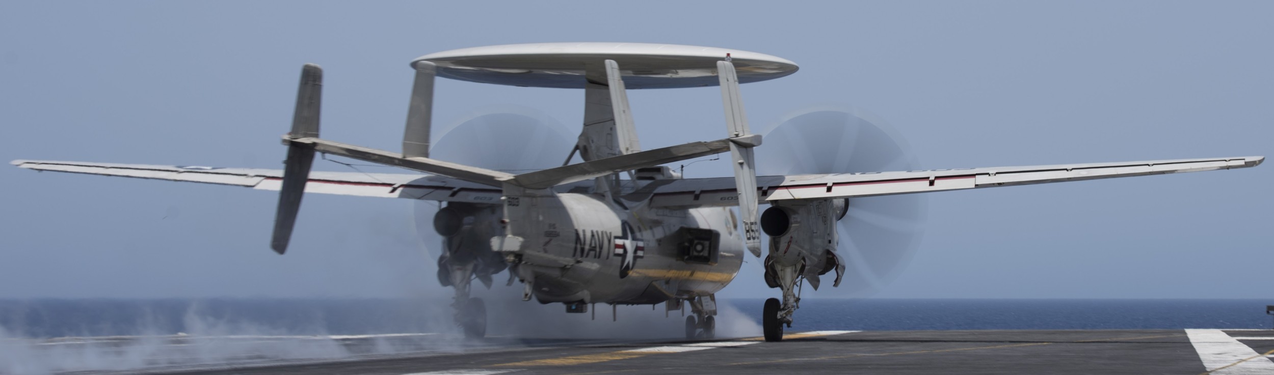 vaw-126 seahawks airborne command control squadron e-2d advanced hawkeye cvw-1 cvn-75 uss harry s. truman 75