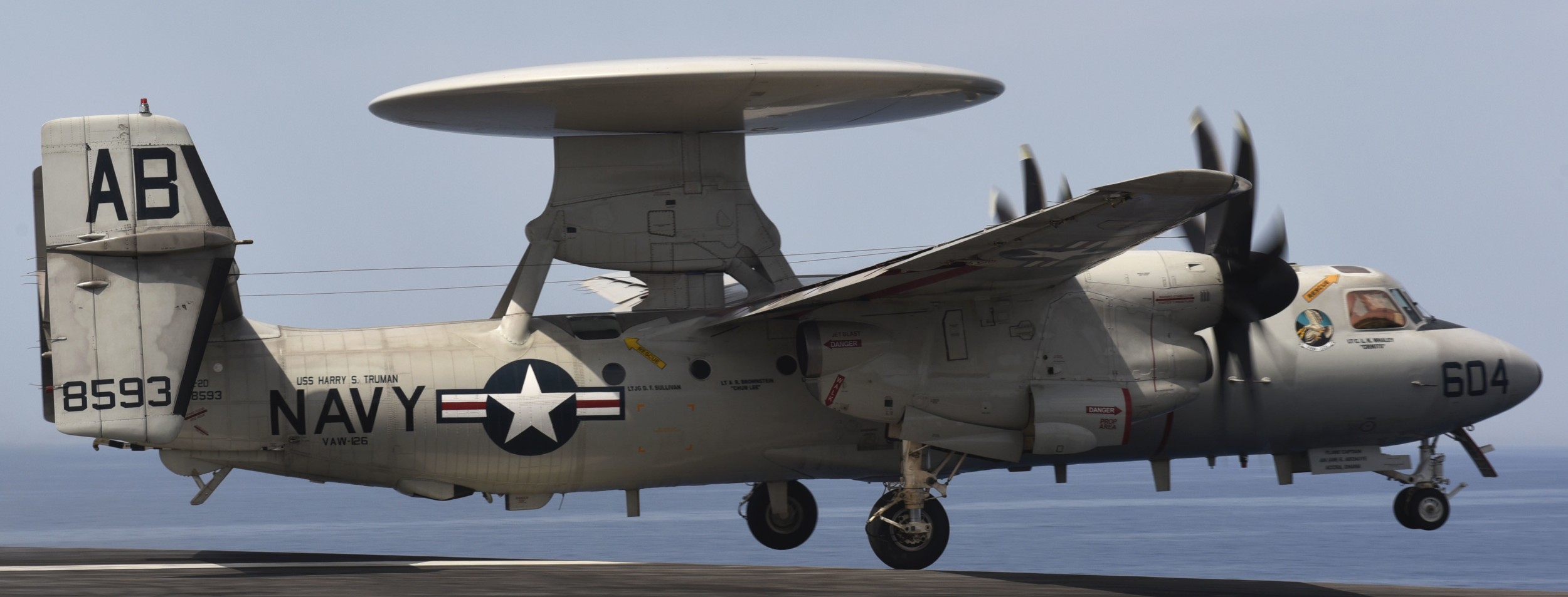 vaw-126 seahawks airborne command control squadron e-2d advanced hawkeye cvw-1 cvn-75 uss harry s. truman 2018 78