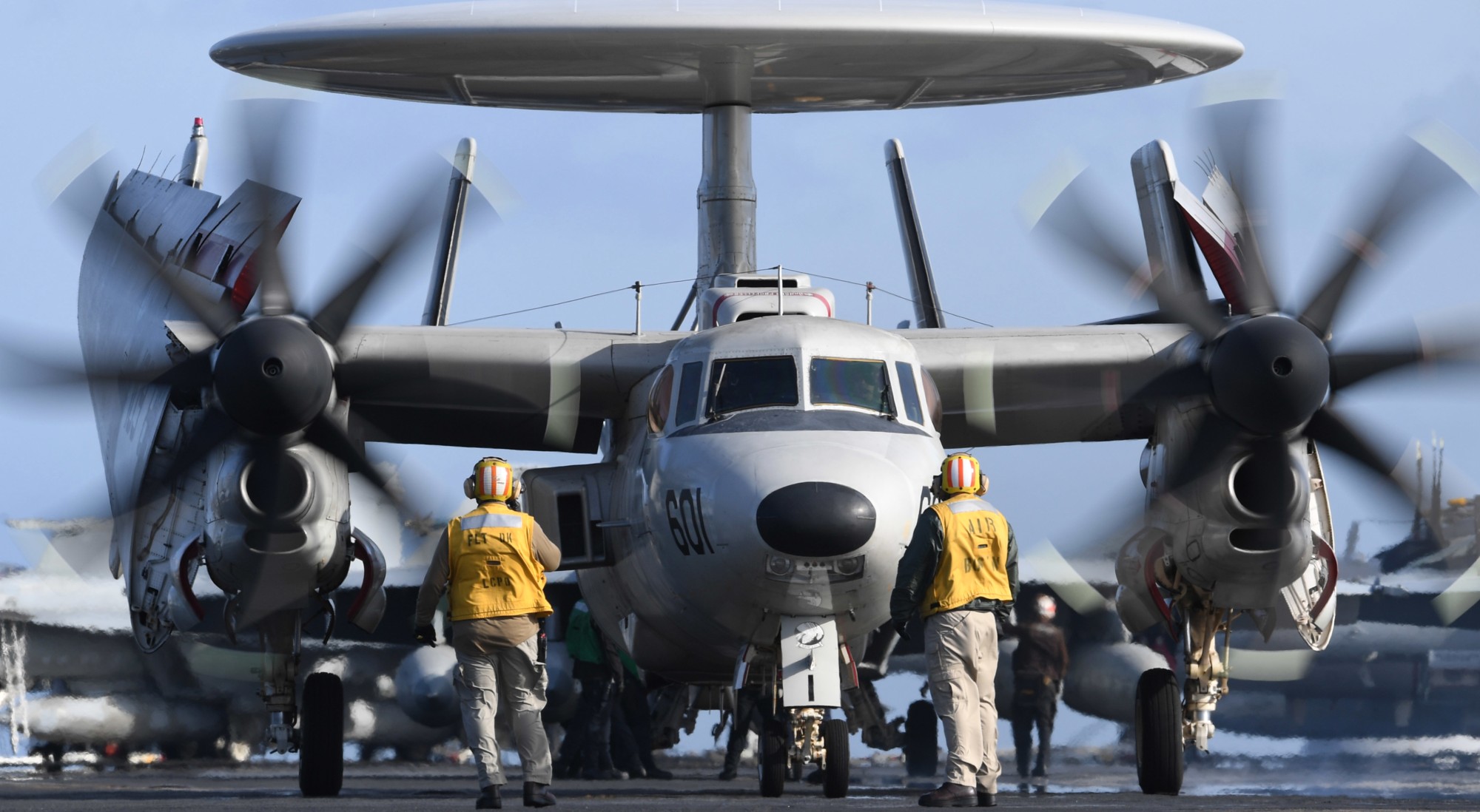 vaw-126 seahawks airborne command control squadron e-2d advanced hawkeye cvw-1 cvn-75 uss harry s. truman 82