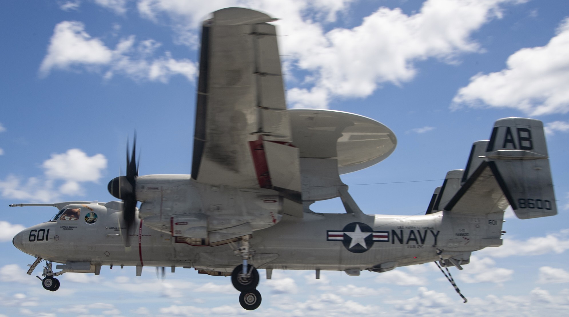 vaw-126 seahawks airborne command control squadron e-2d advanced hawkeye cvw-1 cvn-75 uss harry s. truman 98