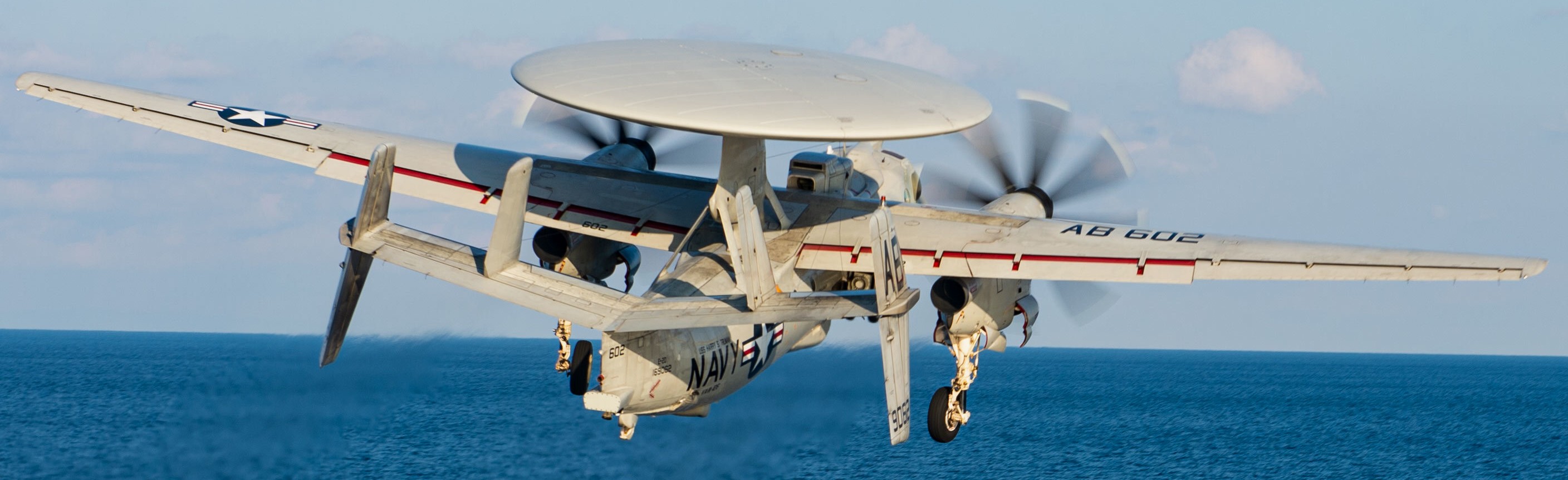 vaw-126 seahawks airborne command control squadron e-2d advanced hawkeye cvw-1 cvn-75 uss harry s. truman 106