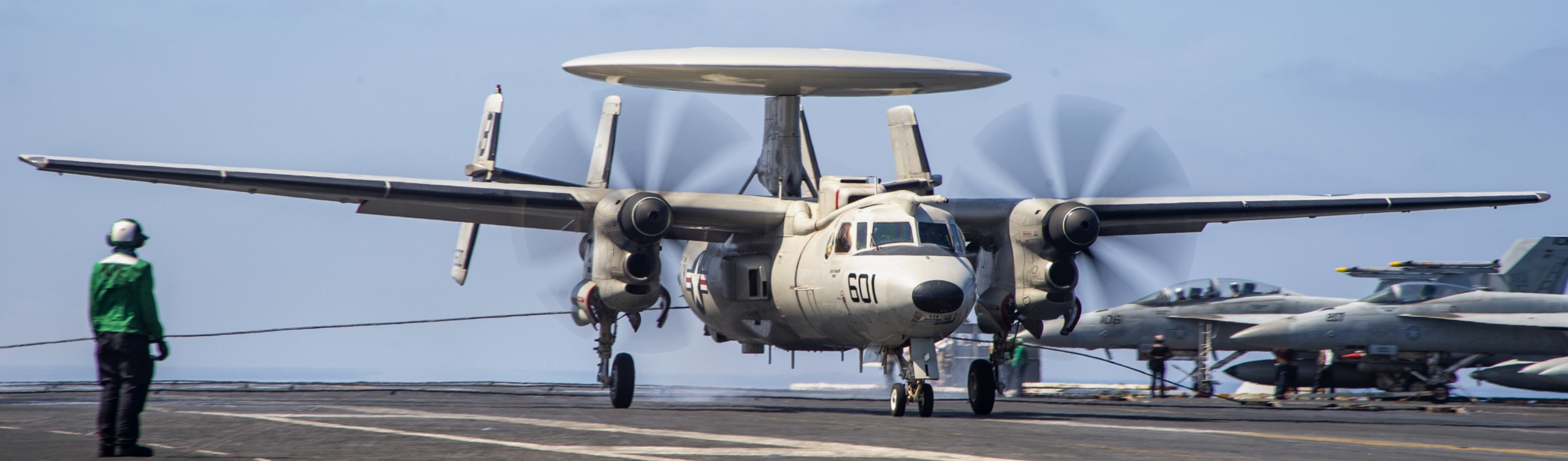 vaw-126 seahawks airborne command control squadron e-2d advanced hawkeye cvw-1 cvn-75 uss harry s. truman 109