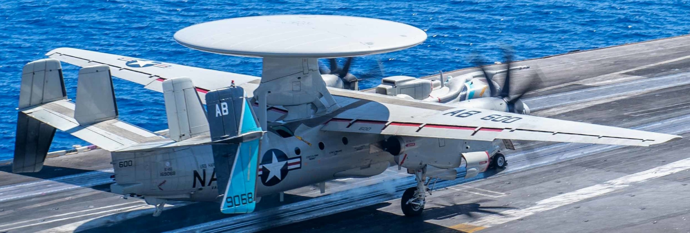 vaw-126 seahawks airborne command control squadron e-2d advanced hawkeye cvw-1 cvn-75 uss harry s. truman 111