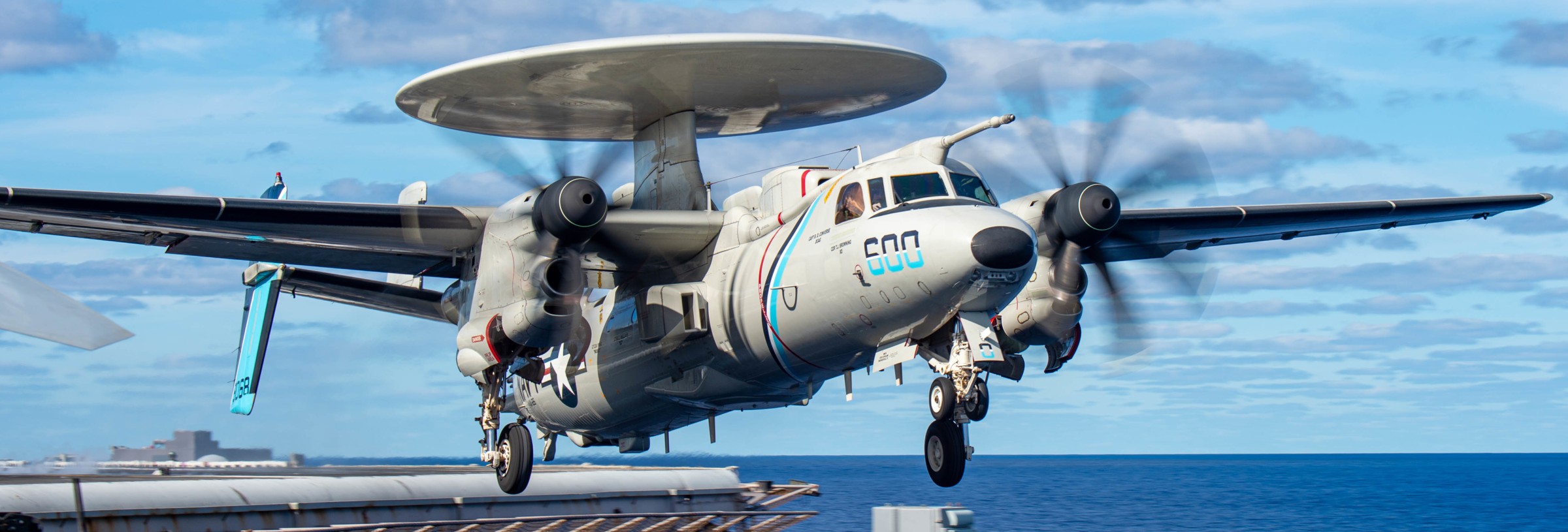 vaw-126 seahawks airborne command control squadron e-2d advanced hawkeye cvw-1 cvn-75 uss harry s. truman 115