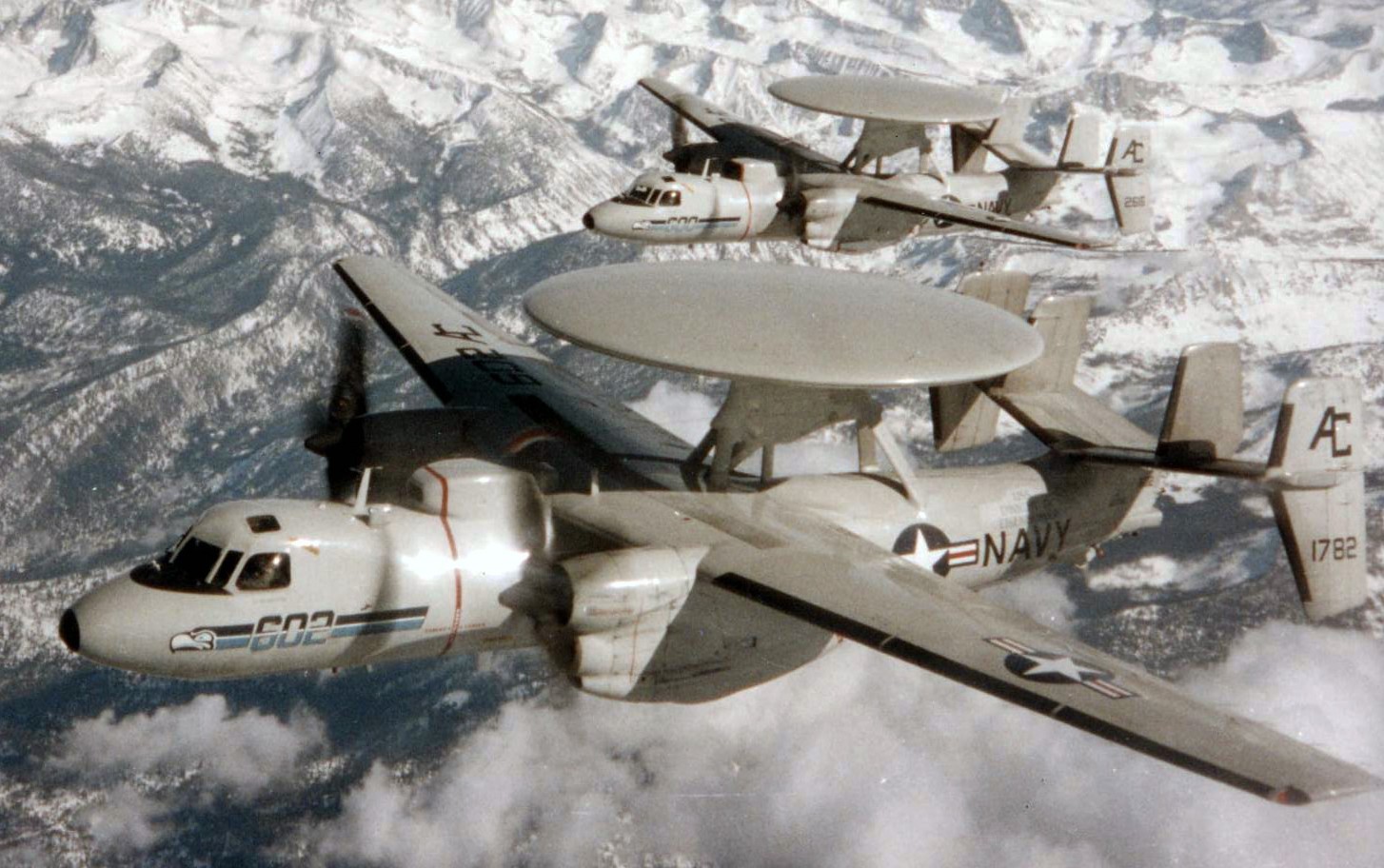 vaw-126 seahawks carrier airborne early warning squadron e-2c hawkeye cvw-3 cvn-69 uss dwight d. eisenhower 1994 124