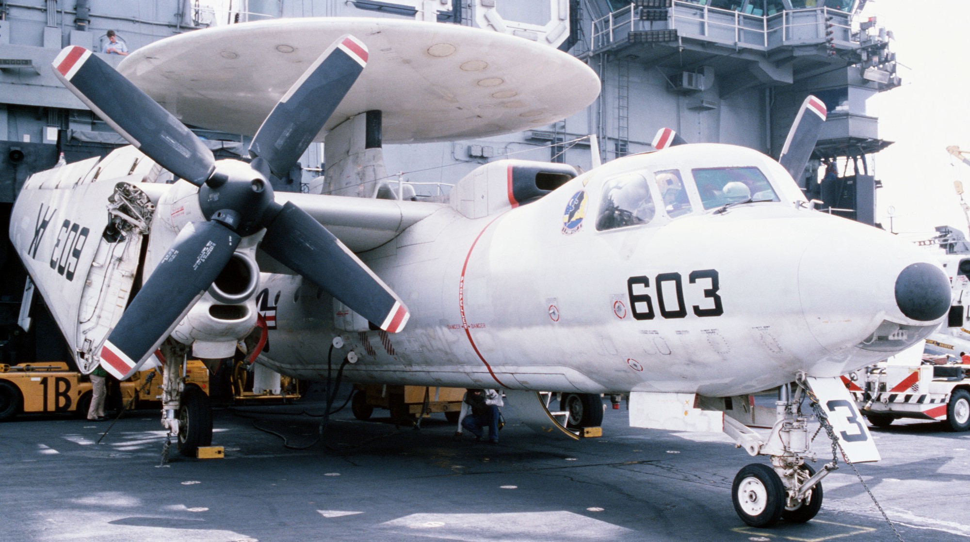 vaw-127 seabats carrier airborne early warning squadron e-2c hawkeye cvw-13 cv-43 uss coral sea 03