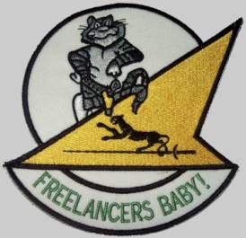 vf-21 freelancers fighter squadron patch crest badge insignia