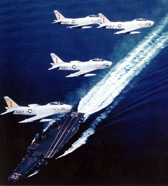 fighter squadron vf-21 mach busters fj-3 fury atg-181 uss forrestal cva 59