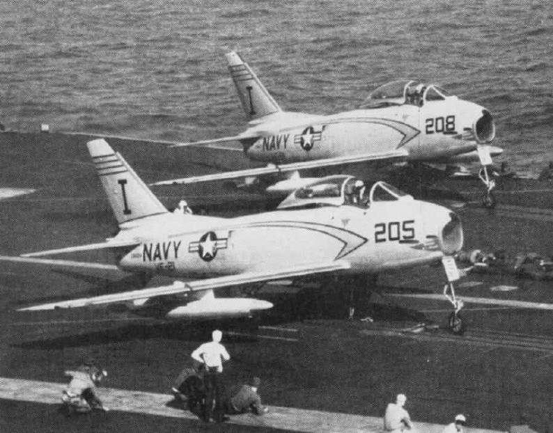 fj-3 fury vf-21 atg-181 fighter squadron mach busters uss forrestal cva 59