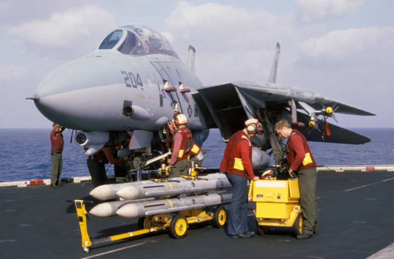 fighter squadron vf-84 jolly rogers f-14 tomcat cvw-8 uss nimitz cvn 68