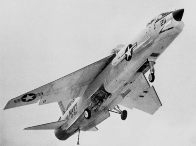 vf-84 jolly rogers f-8c crusader cvg-7