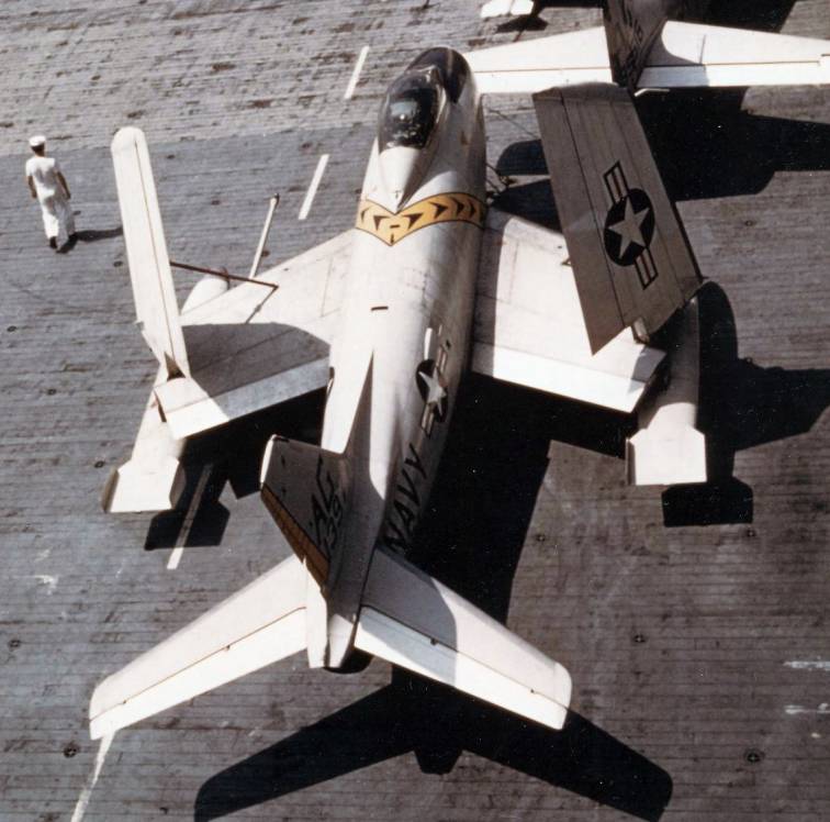 fighter squadron vf-84 vagabonds fj-3 fury carrier air group cvg-7 uss randolph cva 15