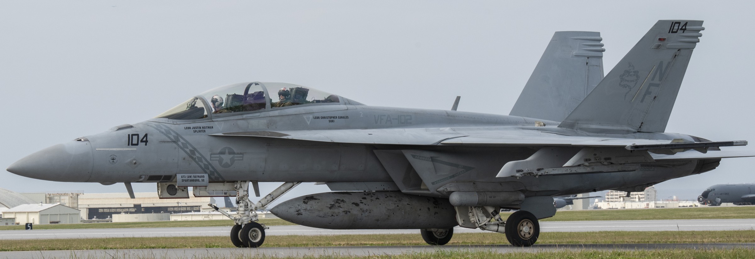 vfa-102 diamondbacks strike fighter squadron f/a-18f super hornet kadena air base japan 2020 25