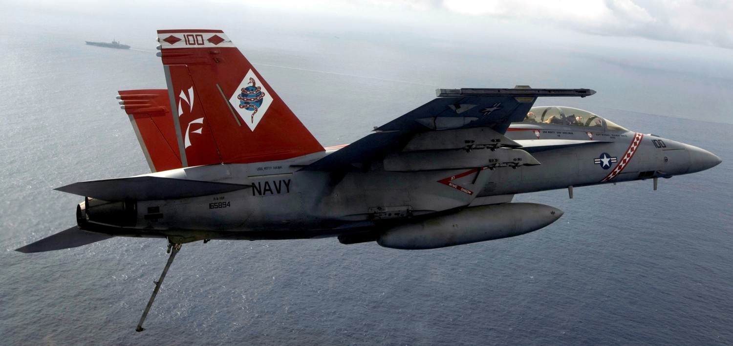 VFA-102 Diamondbacks Strike Fighter Squadron F/A-18F Super Hornet 