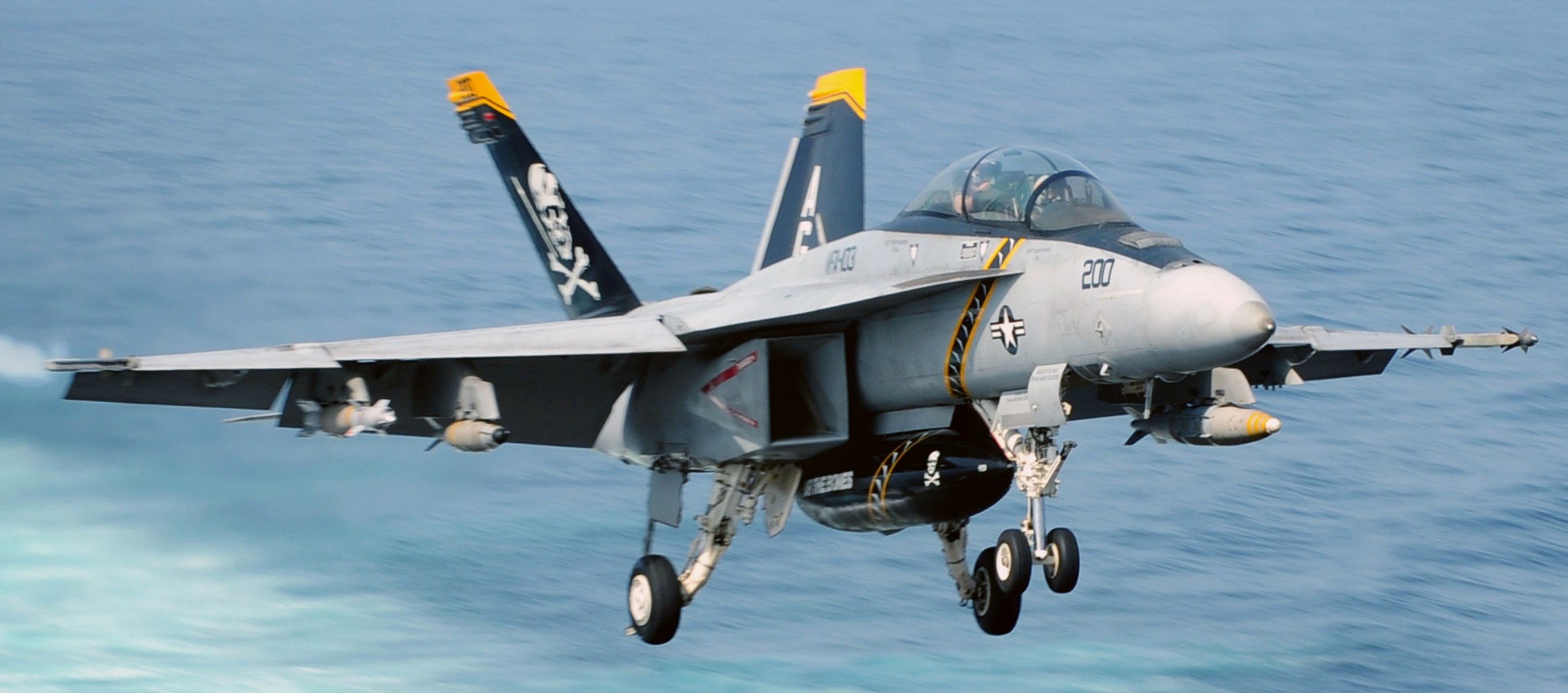 vfa-103 jolly rogers strike fighter squadron f/a-18f super hornet cvw-7 cvn-69 uss dwight d. eisenhower 22