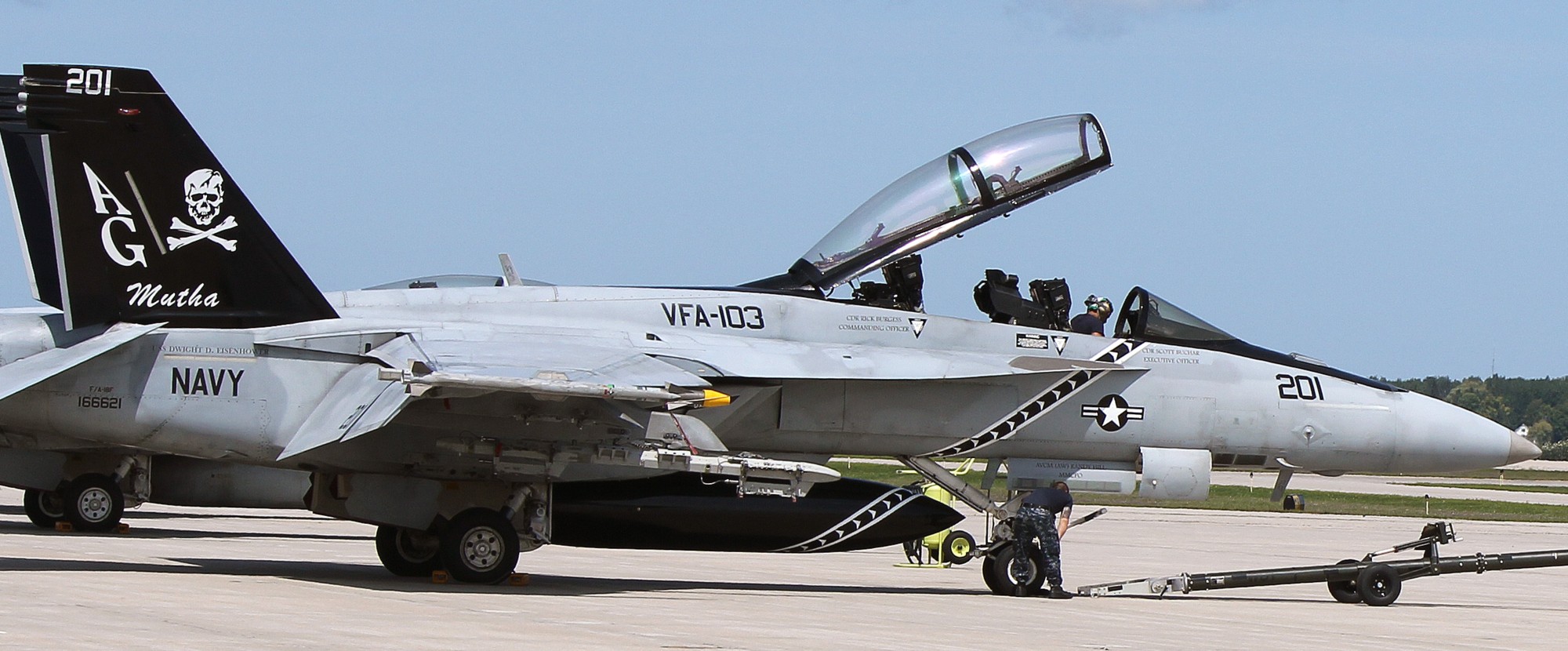 vfa-103 jolly rogers strike fighter squadron f/a-18f super hornet exercise northern strike 2014 alpena michigan 33