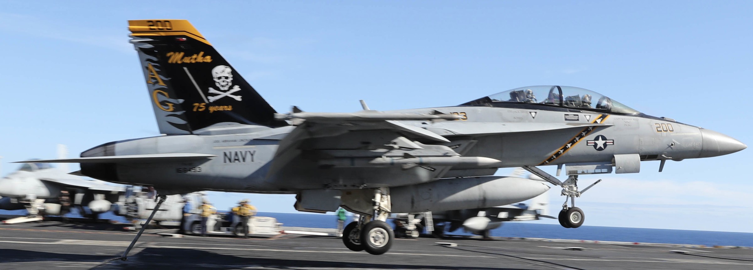 vfa-103 jolly rogers strike fighter squadron f/a-18f super hornet cvw-7 cvn-72 uss abraham lincoln 49