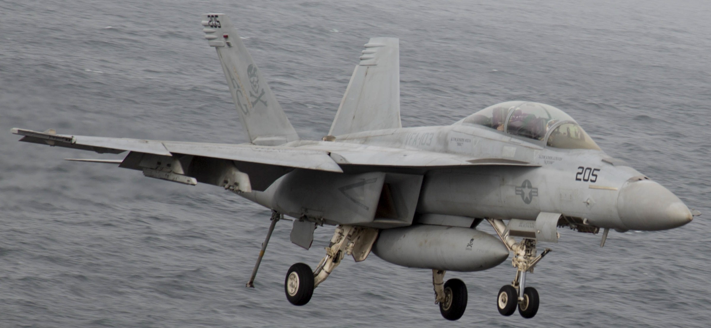 vfa-103 jolly rogers strike fighter squadron f/a-18f super hornet cvw-7 cvn-72 uss abraham lincoln 53