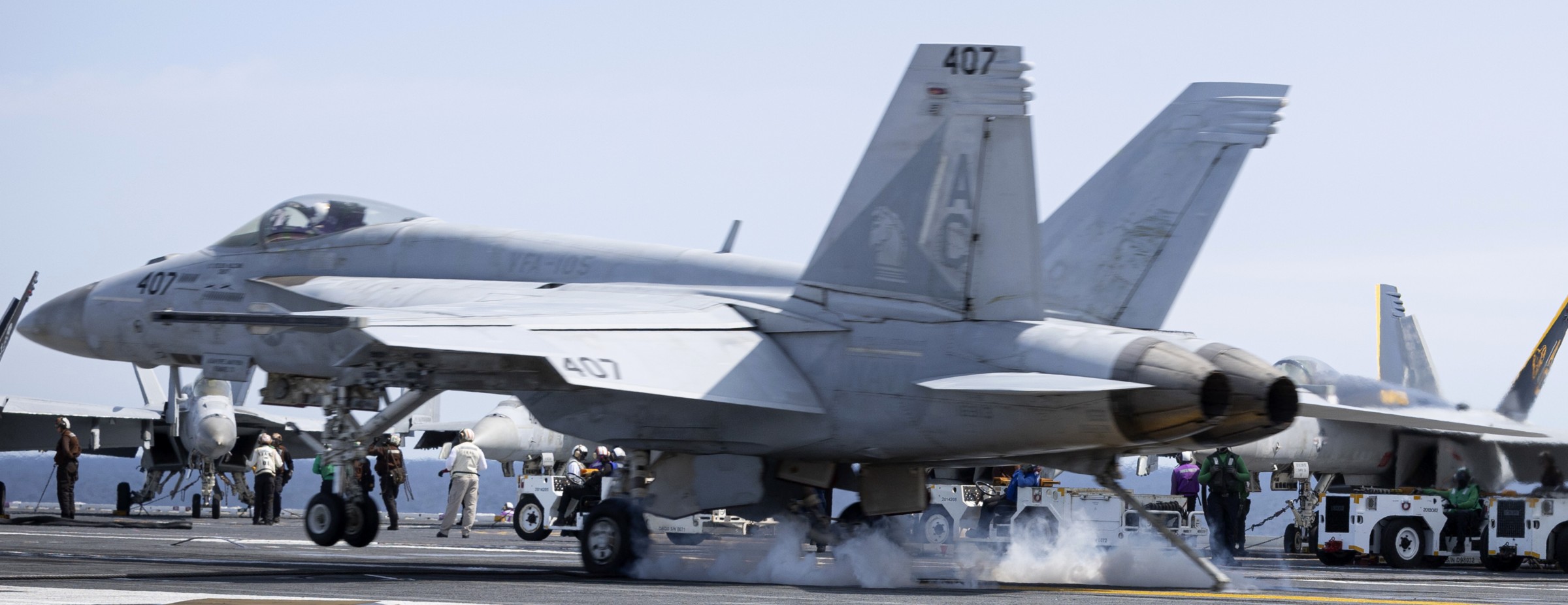 vfa-105 gunslingers strike fighter squadron f/a-18e super hornet cvn-78 uss gerald r. ford 2024 131