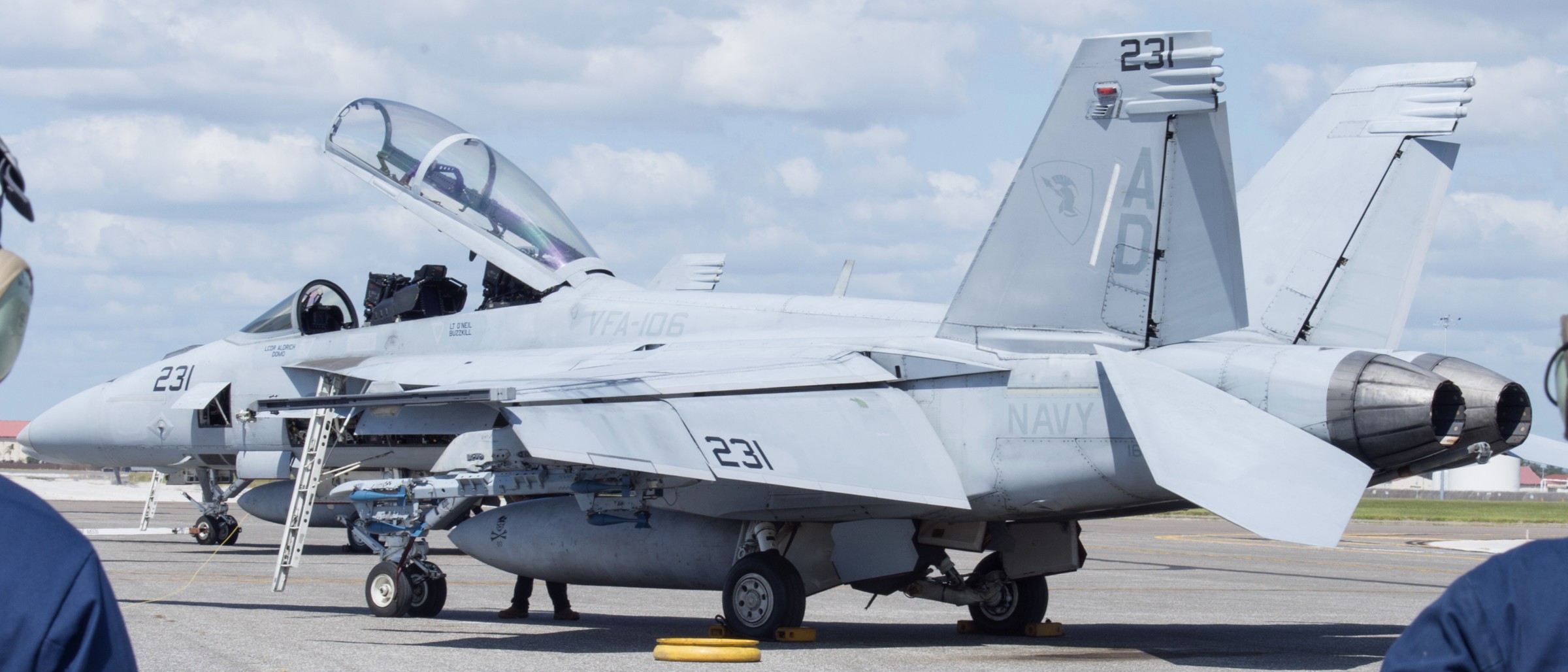 vfa-106 gladiators strike fighter squadron f/a-18f super hornet macdill afb florida 2019