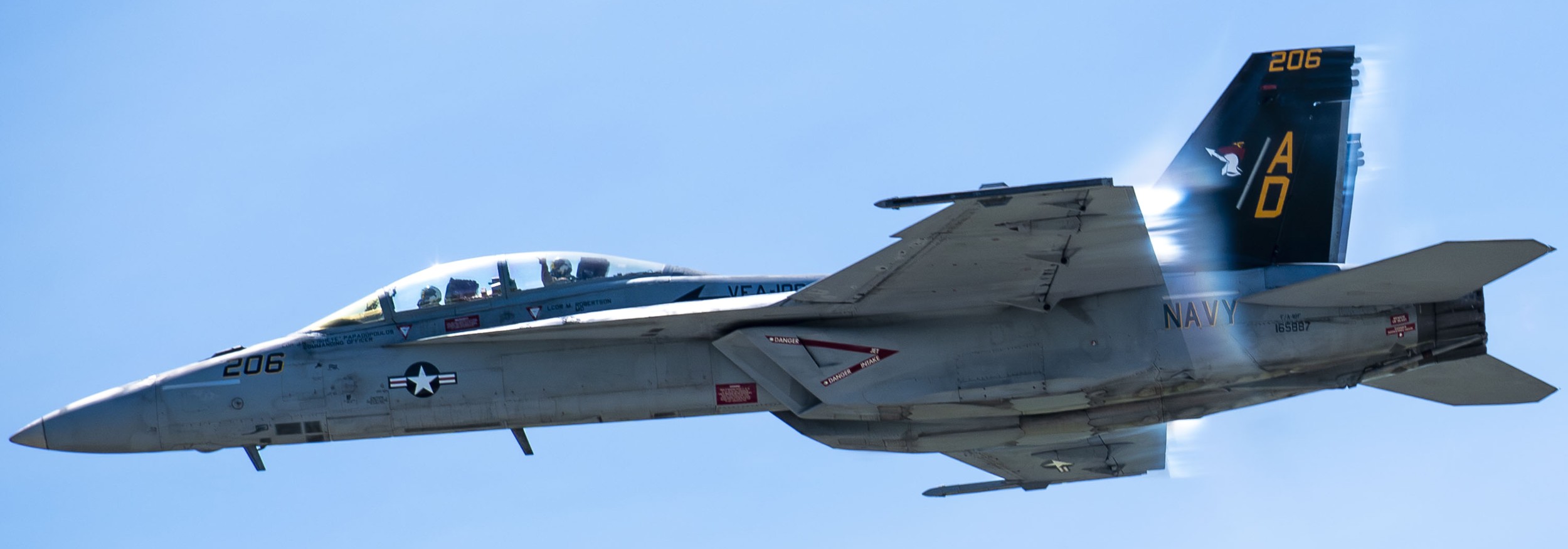 vfa-106 gladiators strike fighter squadron f/a-18f super hornet columbus ohio air show 2024 178